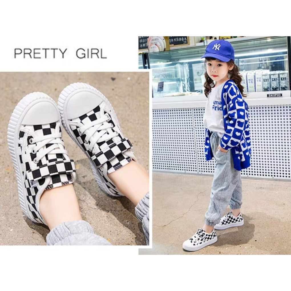 Sepatu Selop Sneakers Blink Anak AS184