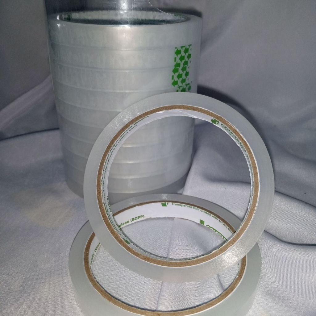 

isolasi 1/2inch Merk Goldtape/Isolasi ATK MERK Goldtape 12mm dan 1 inch Bening 24 mm x 60 Y Murah