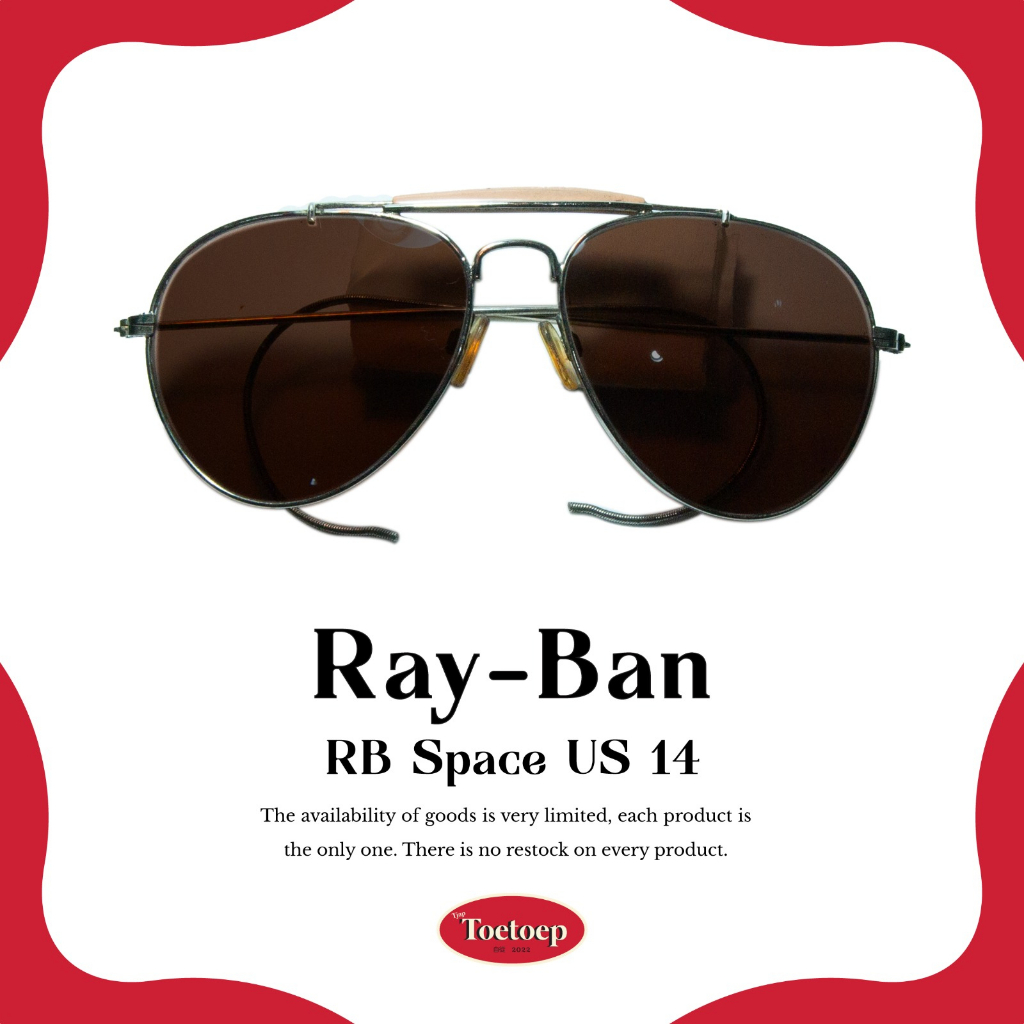 Tjap Toetoep Kacamata Vintage Ray-Ban Space US 14