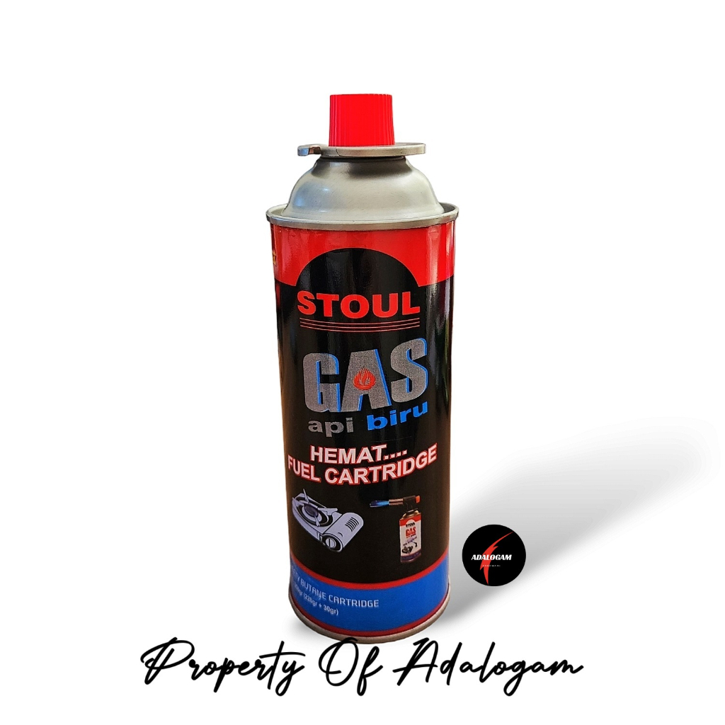 STOUL Tabung Gas Kaleng Portable Gas Butane 250 Gram