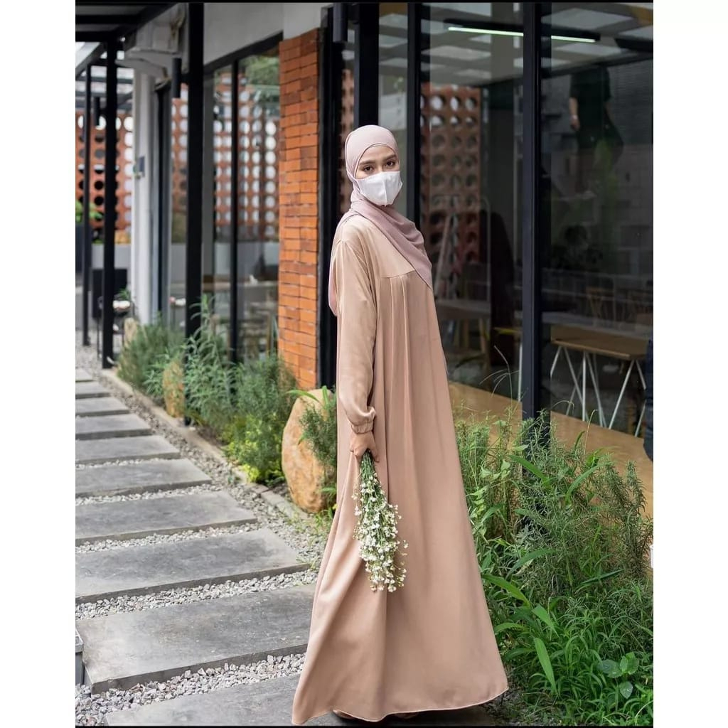 HD16: BISA COD [WAZKA DRESS][ GAMIS TERBARU BAHAN CRINGKLE AIRFLOW ORI PREMIUM] [FASHION MUSLIM  TERBARU 2023] [GAMIS POLOS BUSUI KEKINIAN ]  BAJU WANITA MUSLIMAH TERLARIS KEKINIAN] [DRESS KONDANGAN BEST SELLER] [ SIZE S, M, L, XL] PAKAIAN WANITA MASAKINI