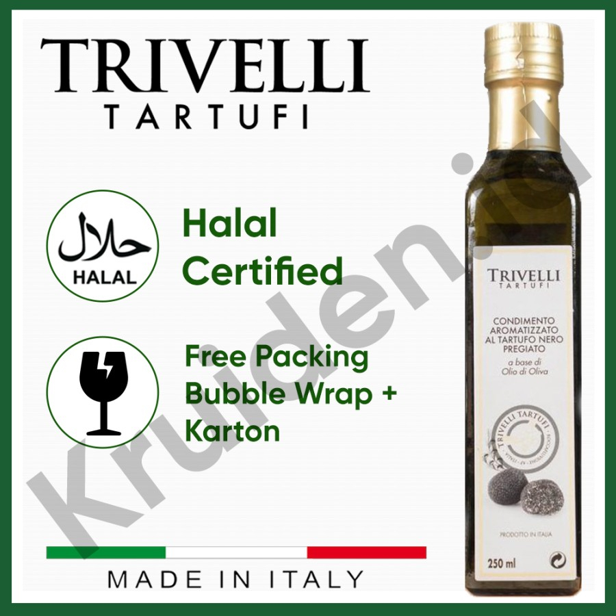 

Black Truffle Oil Trivelli Minyak Truffle Italian Premium Tartufo Nero