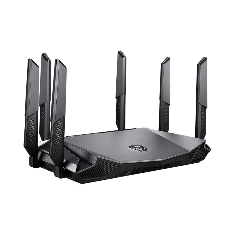 MSI RadiX AX6600 WiFi 6 Tri-Band Gaming Router [2.4GHz,5GHz-L, 5GHz-H]