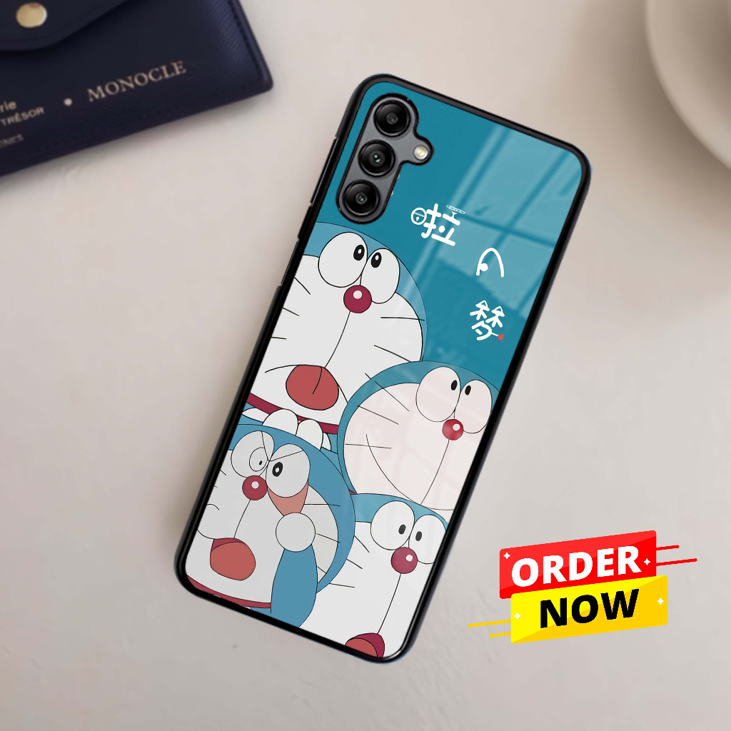 (ST23) Case Kilau Samsung A04S | A13 5G Casing Hp Samsung | Pelindung Smartphone Seven Case |  Dorae