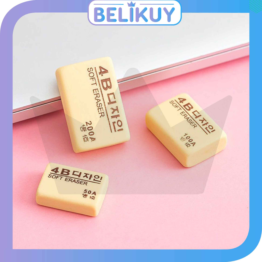 

Belikuy Penghapus Korea 4B / Eraser / Hapusan Tidak Mudah Patah STY29