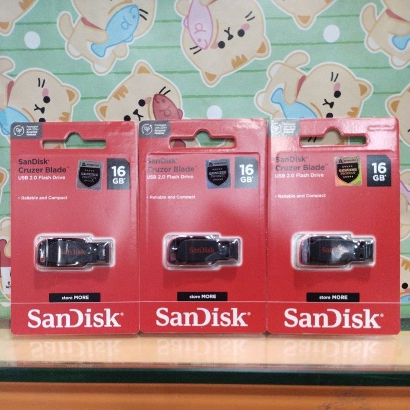 FD SANDISK 16GB CZ-50 ORIGINAL