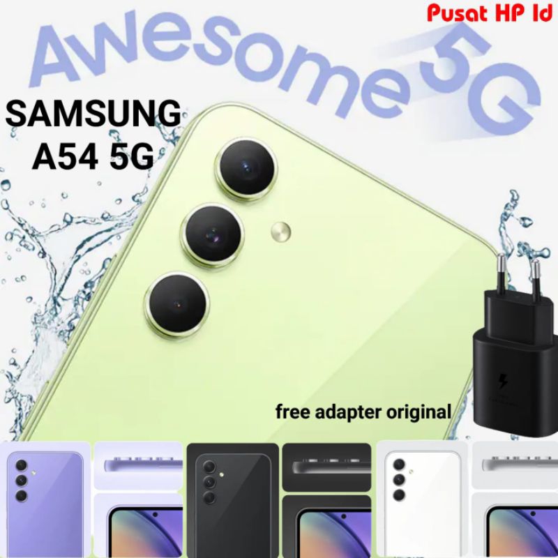 Samsung A54 5G 8|128gb|256gb Free Adapter Garansi Resmi Samsung Indonesia