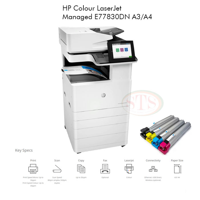 HP Color LaserJet MFP E77825/E77830