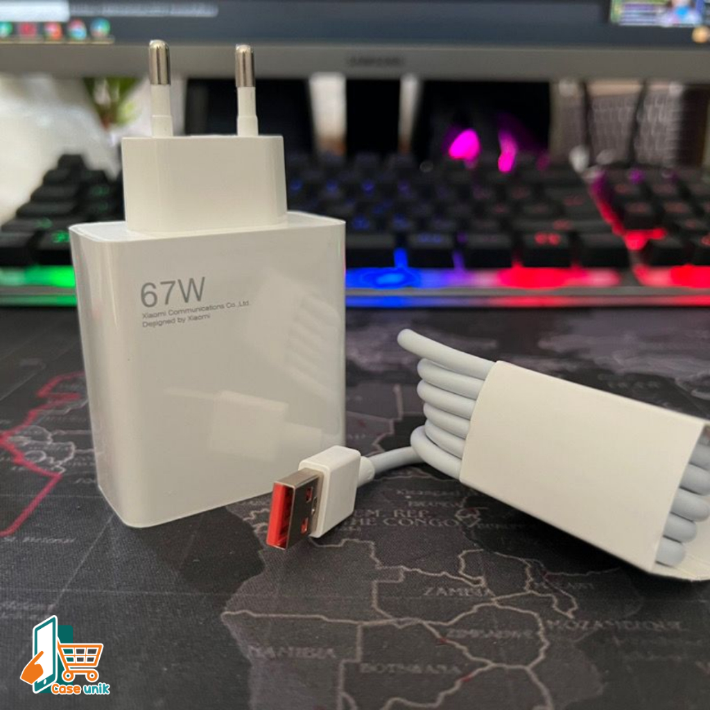 Charger Cashan tc ORIGINAL 100% XIAOMI 67W TURBO CHARGER Redmi note9 9pro 10 10 prO 11 11 pro 12 12 pro 9a 9c 9 10 10a 10c 12c 11 Poco F4 X3 CS5976