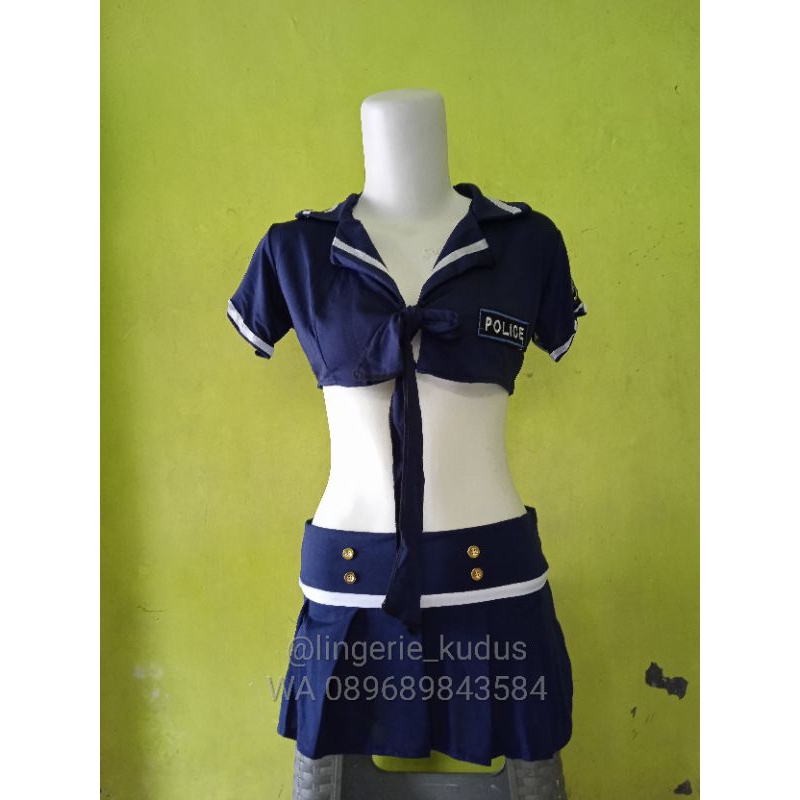 lingerie cosplay/cosplay police/lingerie kostum