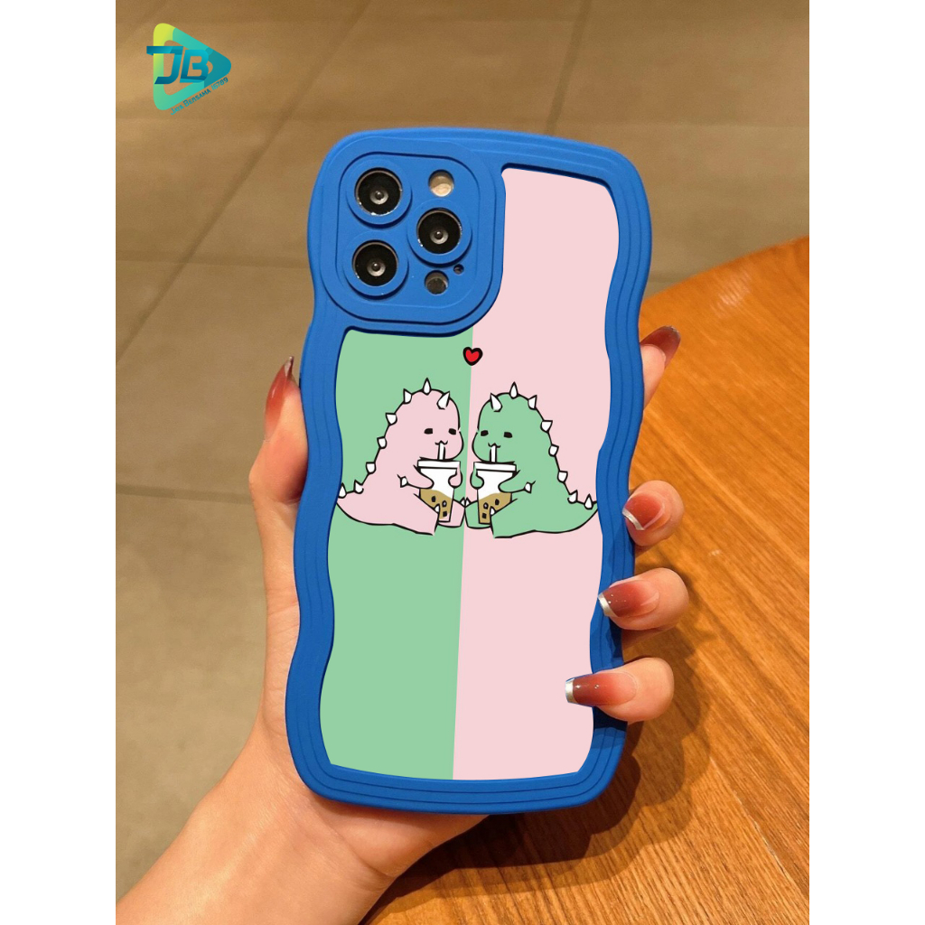 CUSTOM SOFTCASE SILIKON GELOMBANG WAVY CUSTOM DINO FOR SAMSUNG J2 PRIME GRAND PRIME A10 M10 A10S A11 M11 A12 M12 A13 A23 A32 A20 A30 A20S A21S A22 A32 A03S A02S A03 CORE A04 A04E A33 A50 A50S A30S A51 A52 A53 JB8920