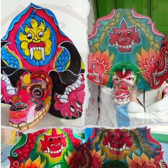 PROMO TERBAIK TERMURAH||BARONGANCAPLOK JUMBO|mainan anak topeng caplok caplokan barong baronganBaron