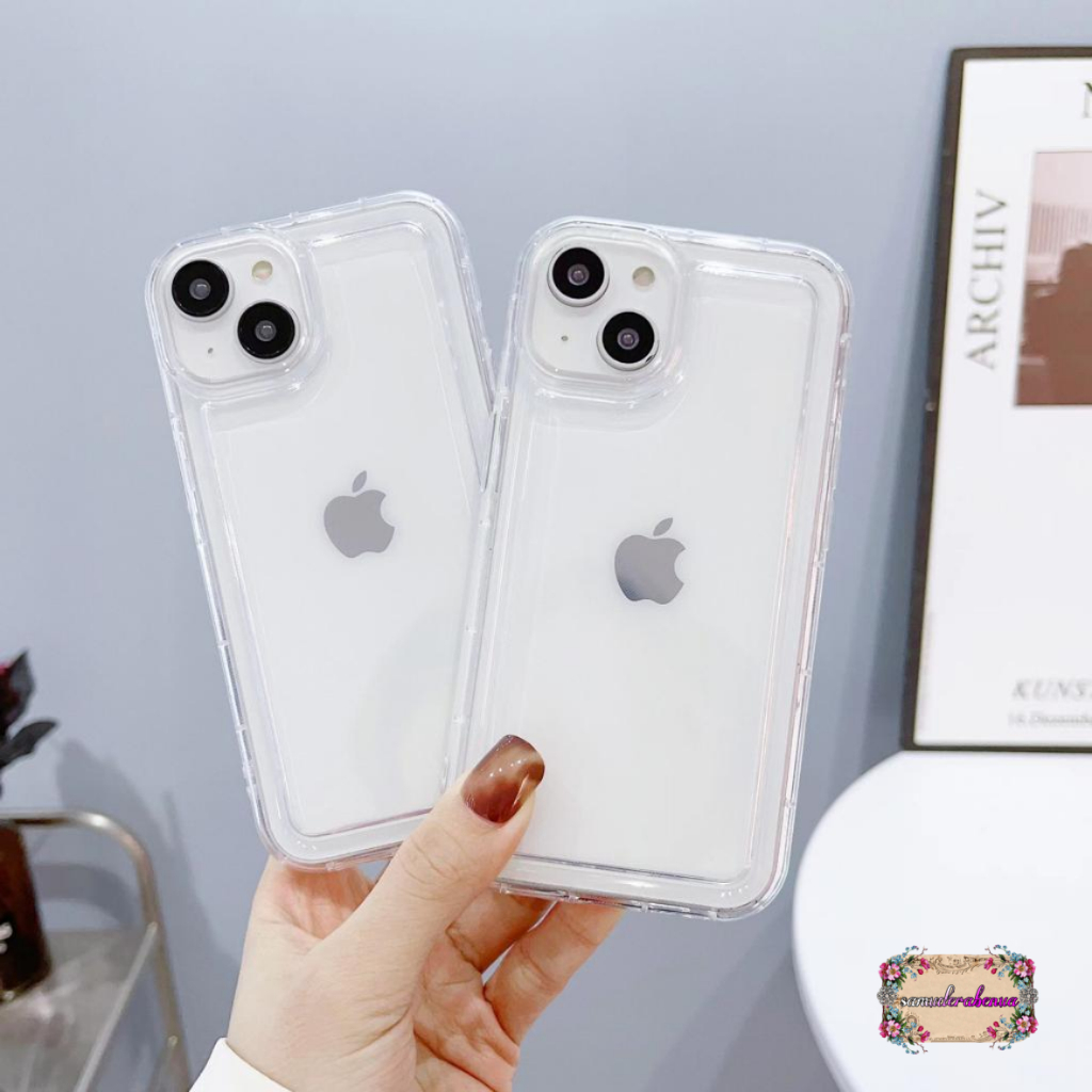 SOFTCASE SILICONE AIR BAG CLEAR CASE FOR IPHONE 6 6S 6+ 7 8 7+ 8+ X XS XR 11 12 13 14 PROMAX SB5560