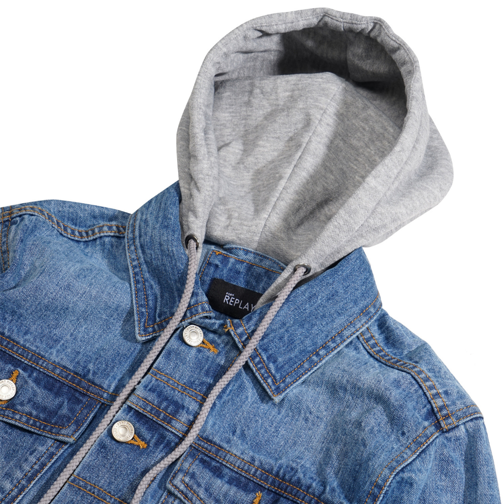 best deals port replay jaket jeans pria denim hoodie type iii 13oz