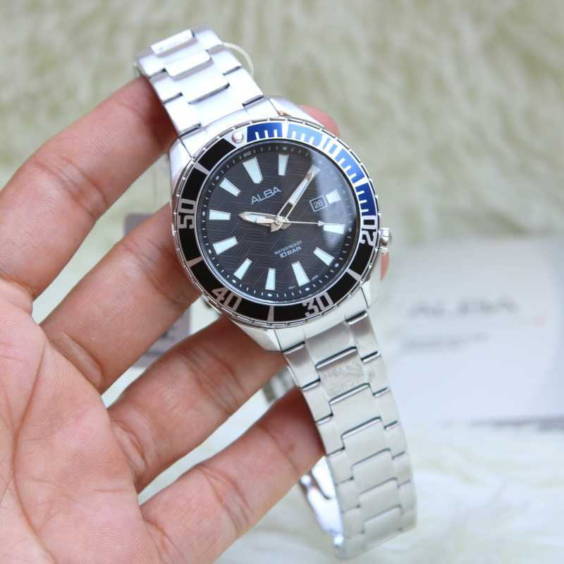 Jam Tangan Pria Alba OriginalAG8K33X1