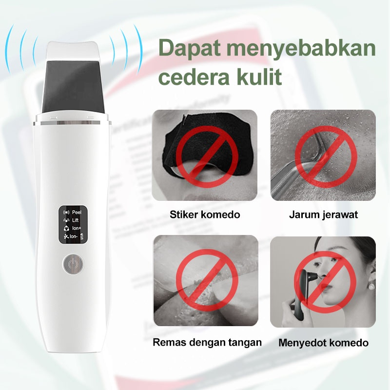 Alat Pembersih Komedo Elektrik Wajah  Blackhead Remover Pencabut Komedo Pengangkat Penghilang Jerawat