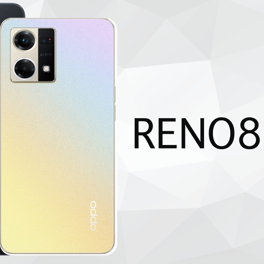 Oppo Smartphone Reno 8 LTE 8/256GB 6.4 Inch Garansi Resmi