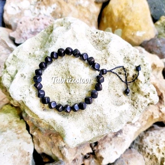 Gelang dadu kecil hitam kokka fukahah