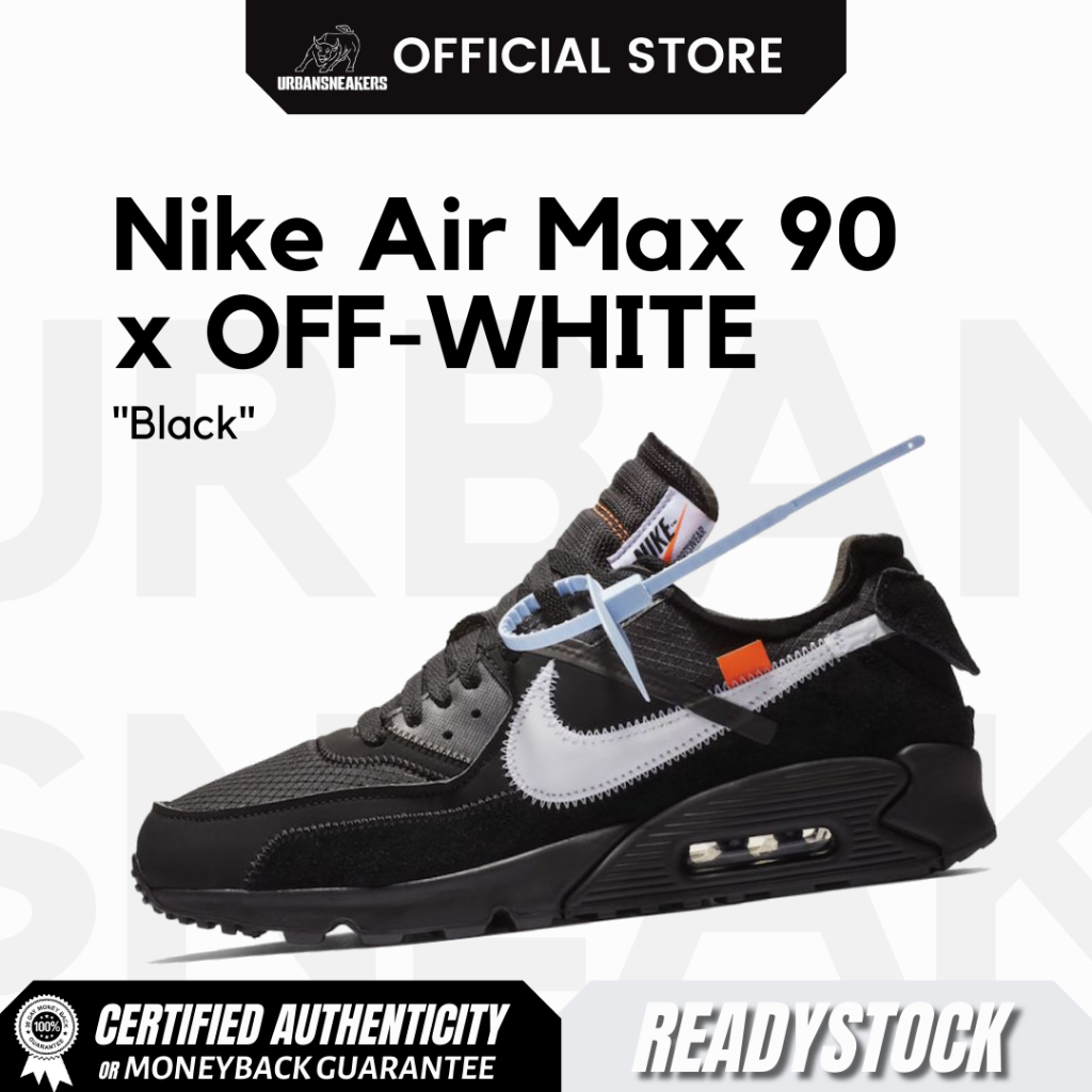 Nike Air Max 90 Off White Black | AA7293 001
