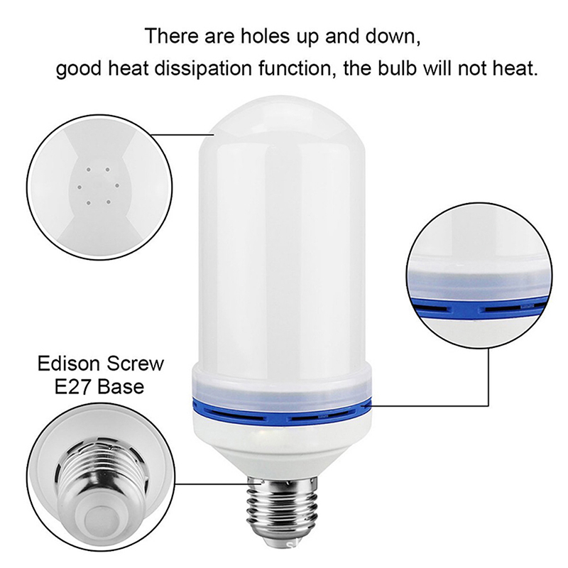 Lampu LED Atmosfer Api Natal, Lampu Bar KTV Atmosfer yang Menyerupai Api