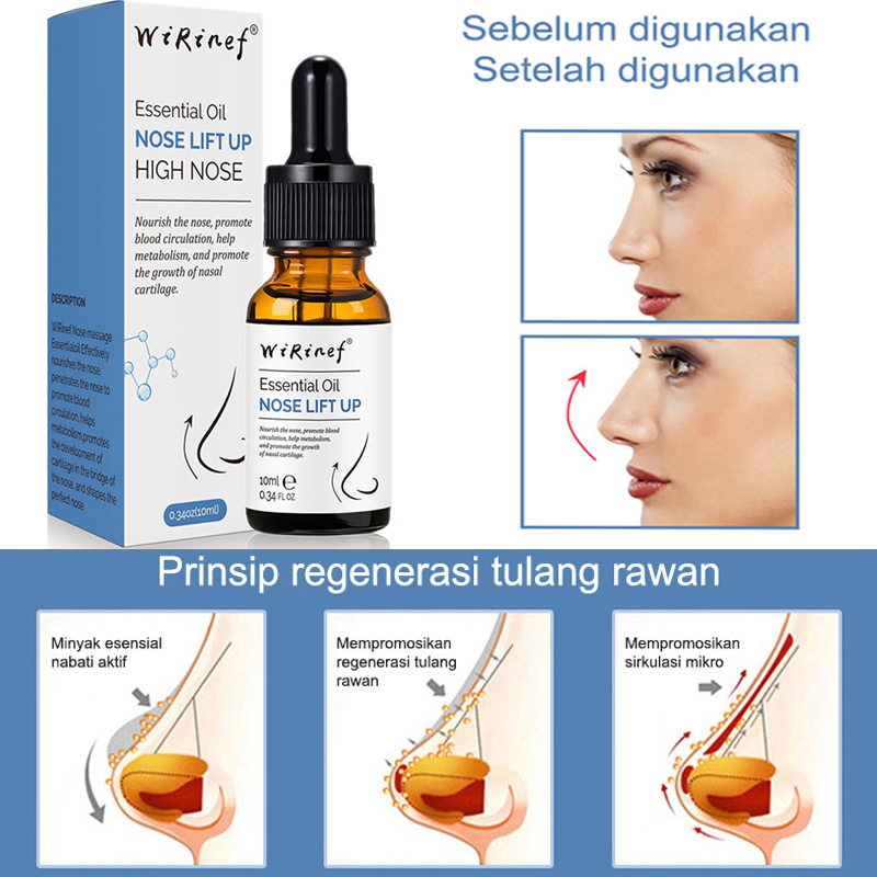 Alat Hidung Pemancung Minyak Esensial Pemancung Hidung Minyak Esensial Hidung 10ml Pemancung Hidung Nose Lift Up Essential Oil Minyak Esensial Pemancung