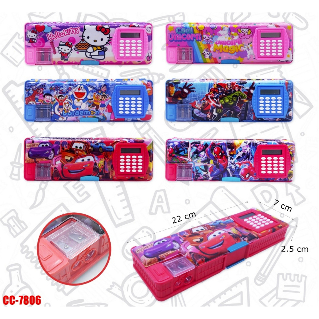 

tempat pensil magnet kalkulator, tempat pensil CC-7806
