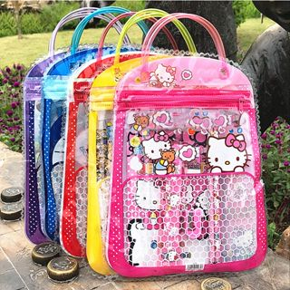 Rizkyonline88 Stationery Set Free TAS / 7 in 1 Alat Tulis Set tas STY05