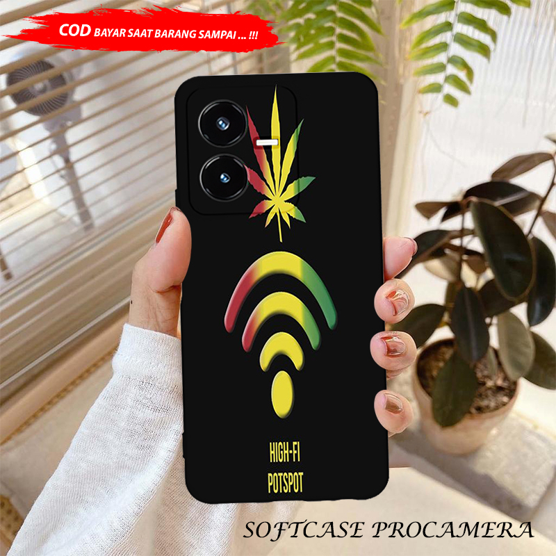 SOFTCASE MACARON VIVO Y16 VIVO Y22 CASING VIVO Y16 CASING VIVO Y22-Makmurabadicase-