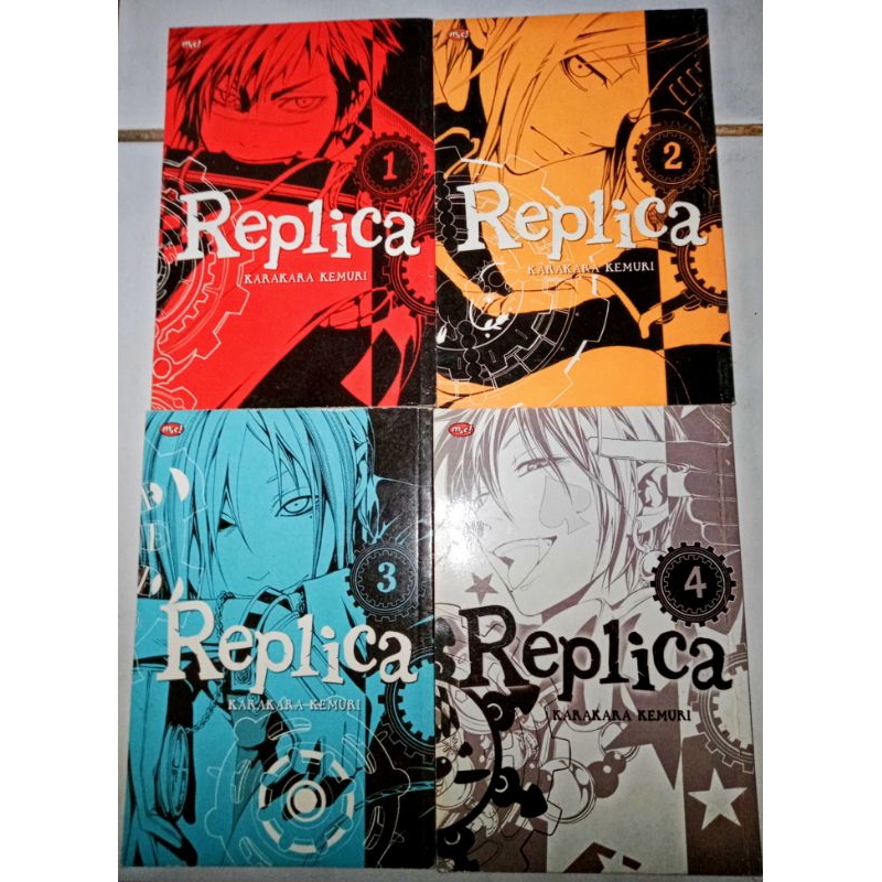 Komik REPLICA 1-4(tamat) Preloved