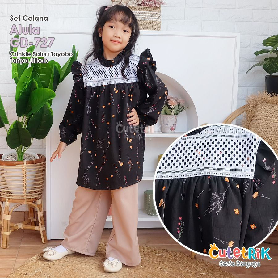 Stelan Anak Perempuan cutetrik terbaru 2024 setelan celana anak perempuan bajudancelanaanakperempuan