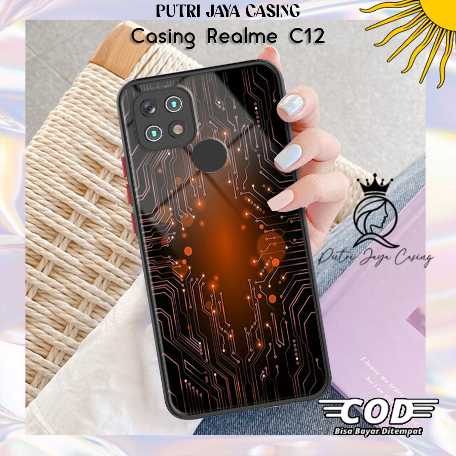 Case Hp Realme C12 casing Realme C12 Motif ANIMEHITECH05 Casing Terbaru Case Karakter Lucu Casing Lu