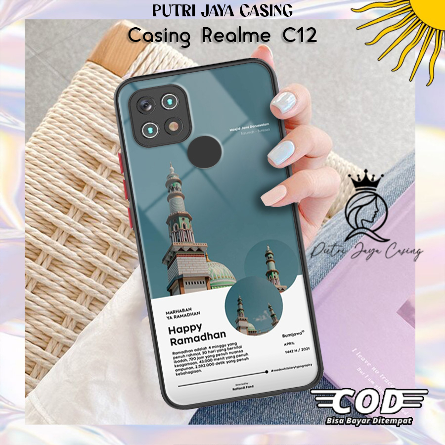 Case Hp Realme C12 casing Realme C12 Motif 03QUOTESISLAMI Casing Terbaru Case Karakter Lucu Casing L