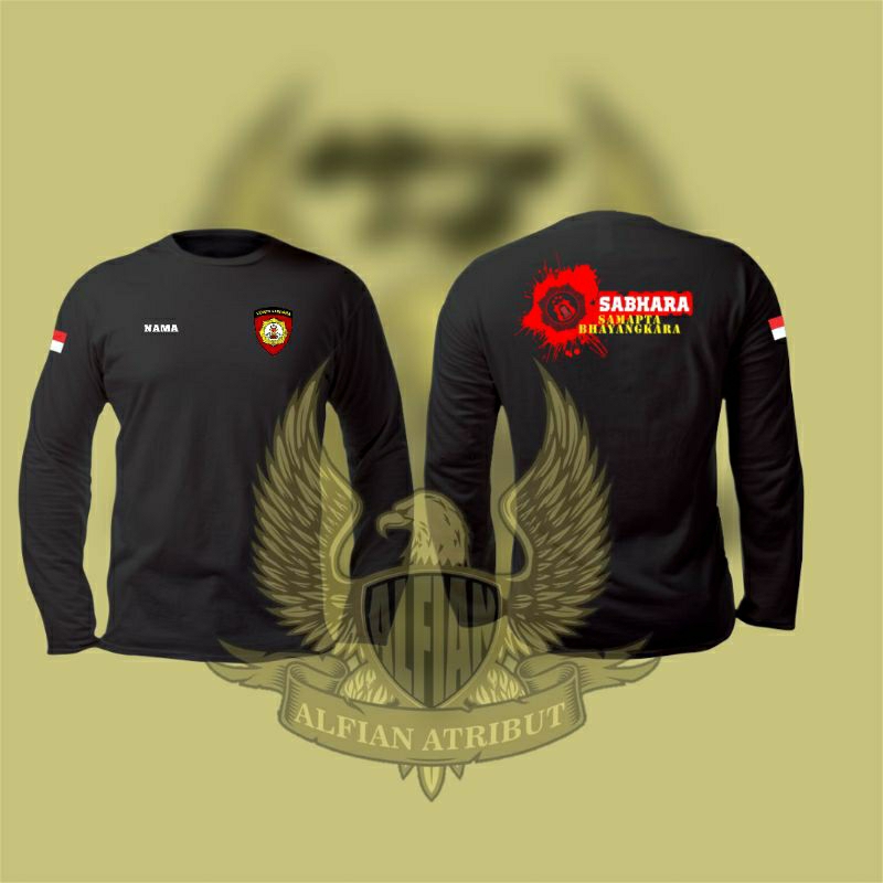 KAOS SABHARA / KAOS ATASAN SABHARA POLRI LENGAN PANJANG / KAOS POLISI