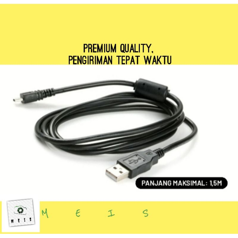Kabel Data USB Canon Digital Pocket Ixus Ixy Powershot - Cable Transfer 1,5M