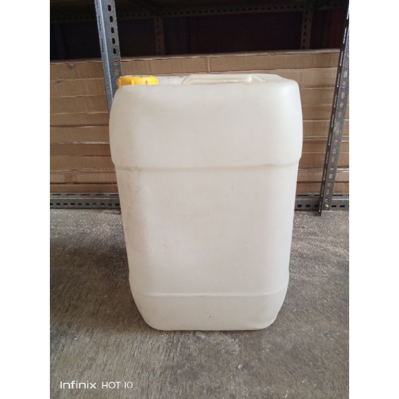 jerigen putih bekas 25 liter