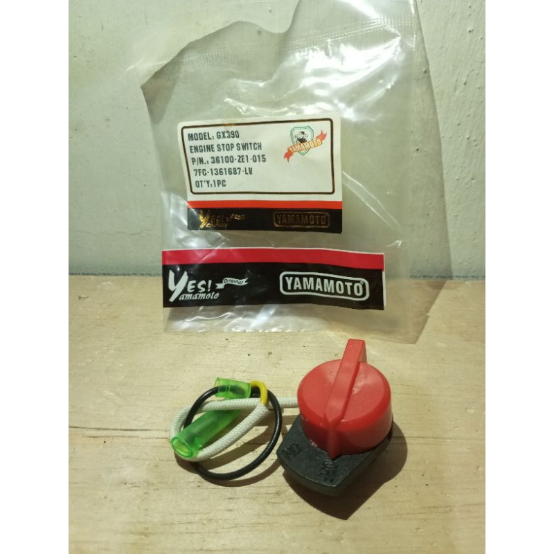 Switch On off Gx390. merk Yamamoto. saklar on off Gx390. Gx160. Gx200. Gx420