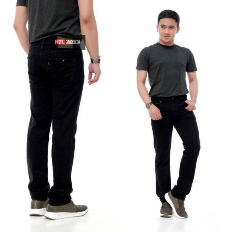 [PROMO] Celana Jeans Panjang Size 27---38 Pria Model Standar / Celana Jeans Pria Standart