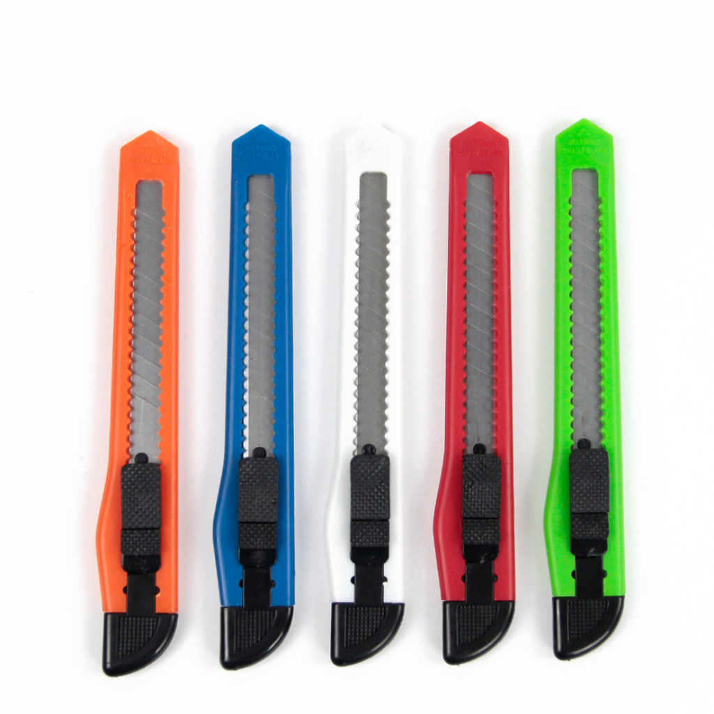 Pisau Cutter Mini Lucu/ Mini Cutter Pemotong Kertas Mini Portable/ Cutter Awan Unboxing Paket/ Cutter Mini Awan