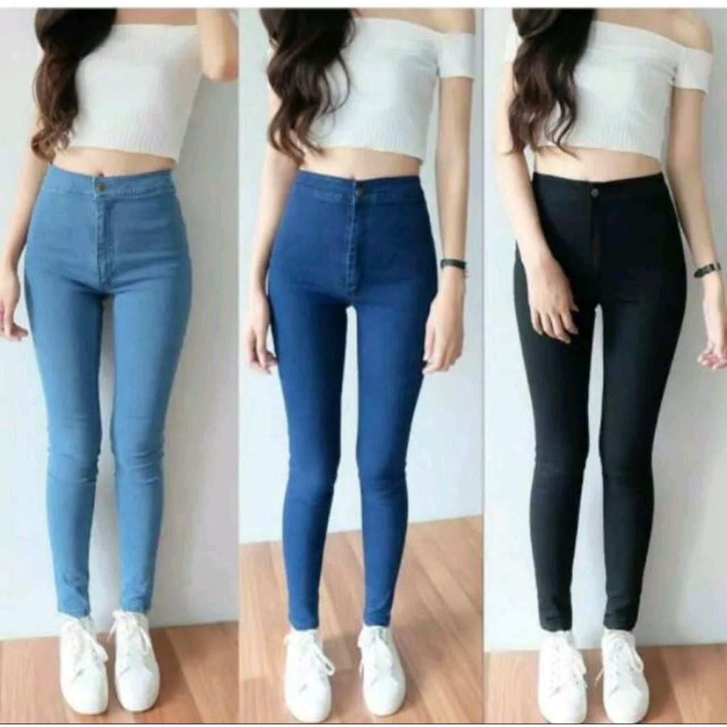 celana jeans wanita/jeans legging/jeans skinny 27-38