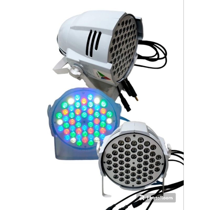 Lampu Par 54 Led RGBW body white
