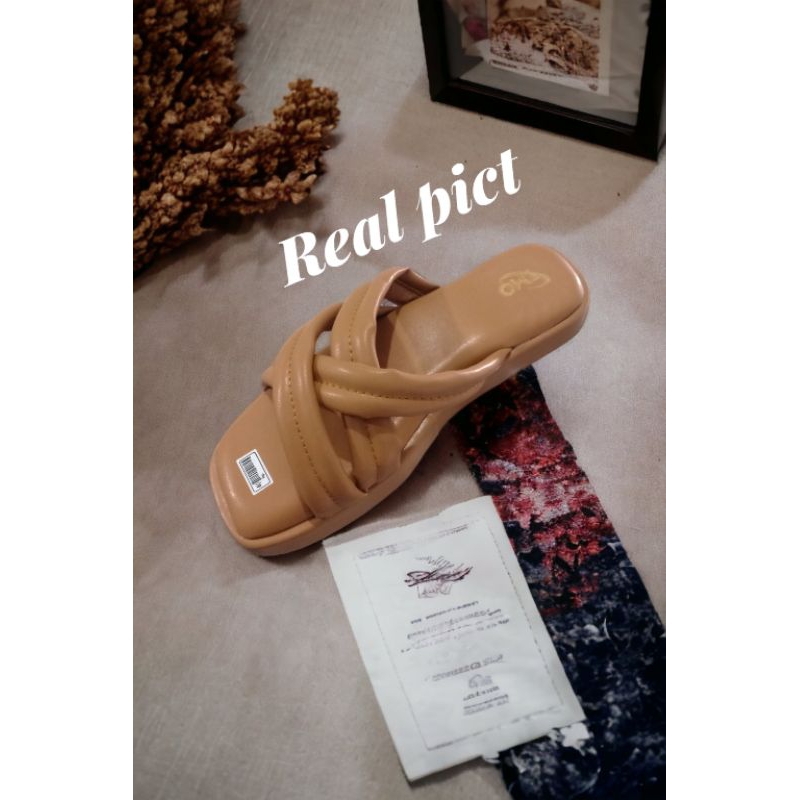 TmO - 8.8 Sale new arrival sandal Veronika EXPAND 3CM/Sandal fashion terbaru kekinian/sandal wanita Slop tebel dan empuk/sandal fashion tali kekinian Bisa Cod Termurah/sandal santai wanita fashion