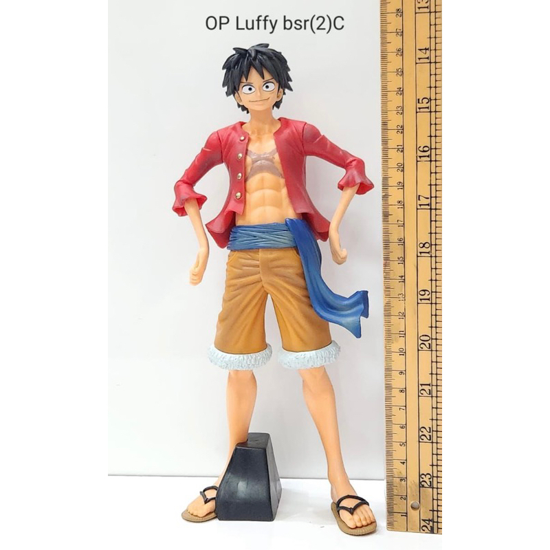 Action figure one piece luffy besar kode c