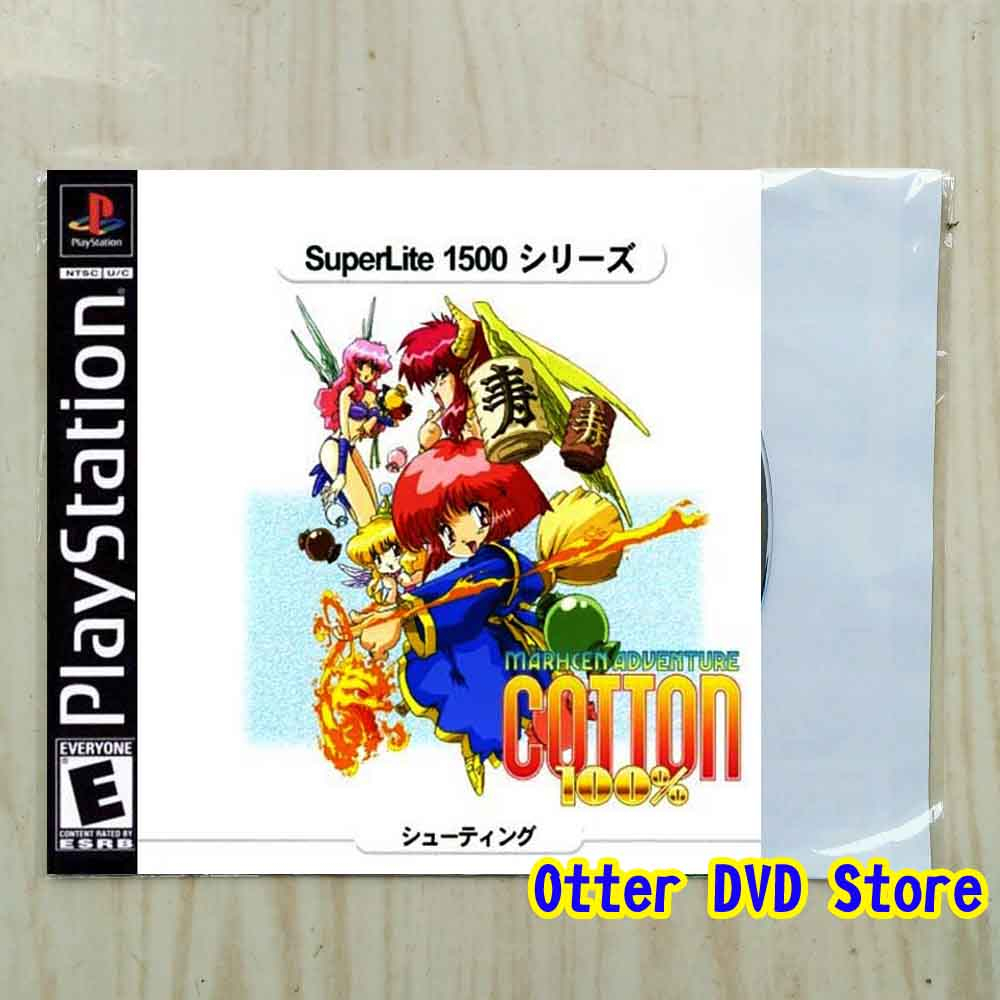 Kaset CD Game Ps1 Ps 1 Cotton 100%