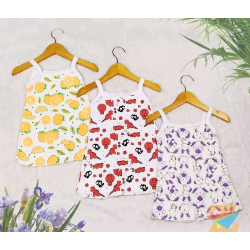 Dress Singlet perempuan termurah/dress bayi kutung