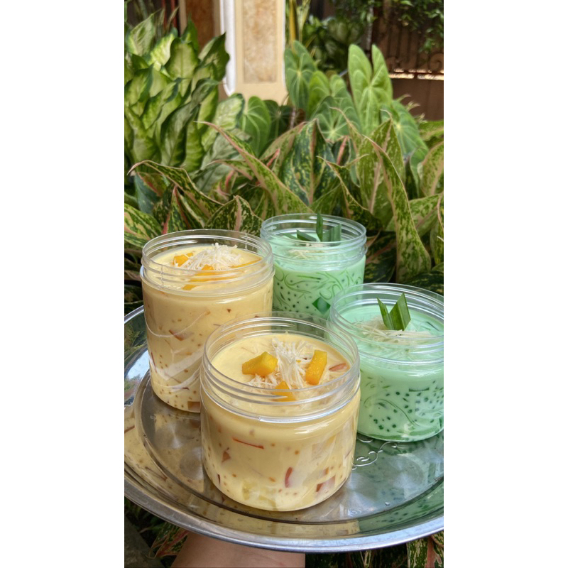 

buko pandan sago mango dan coffee jelly