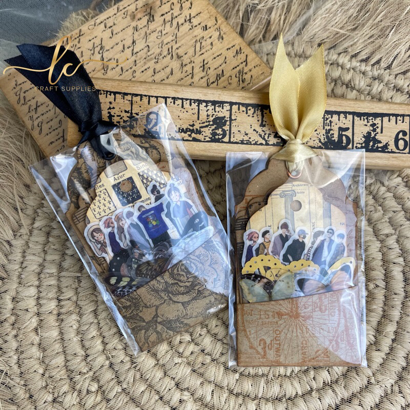 

[Lc] Journal Kit hang tag - Set Journal untuk Jurnal / Scrapbook