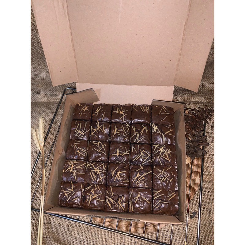 

Brownies panggang 1 topping