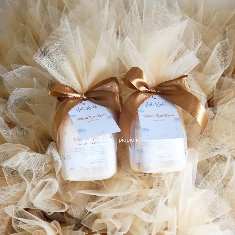 Souvenir Towel | Tasyakuran Aqiqah | Wedding | Siraman | Pengajian