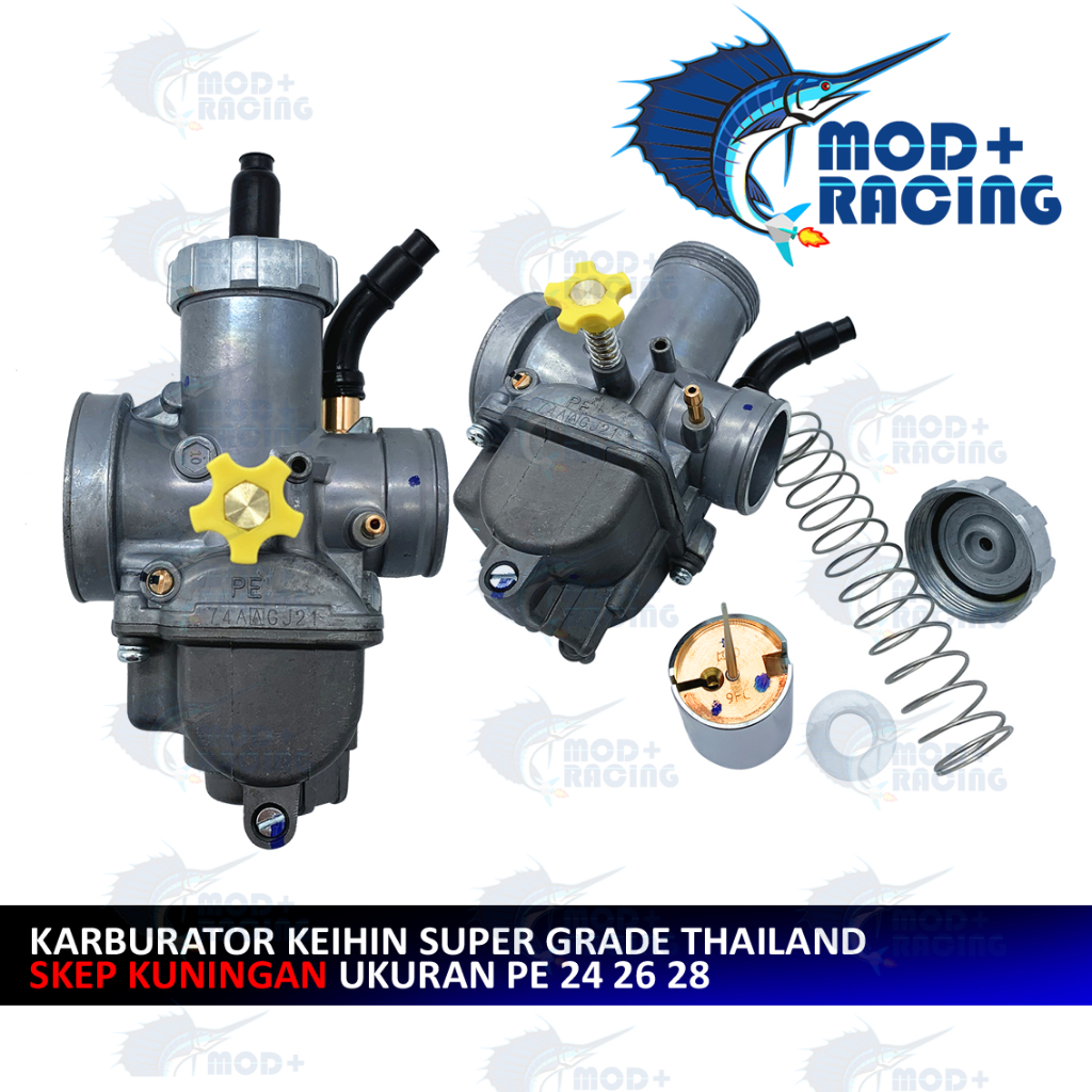 (COD) KARBURATOR NSR DOVE PE 24 26 28 GRADE SKEP KUNINGAN KARBU PE24 PE26 PE28 CPO SCARLET RIDE IT B