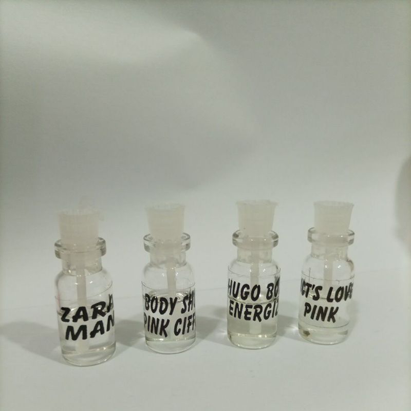 PARFUM REFILL tester contoh aroma 3ml